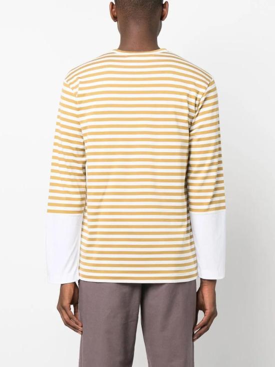  꼼데가르송 긴팔 티셔츠 P1T320 yellow - COMME DES GARCONS