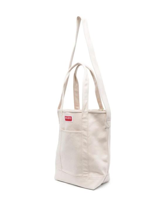  겐조 토트백 FD65SA901F35 ecru - KENZO