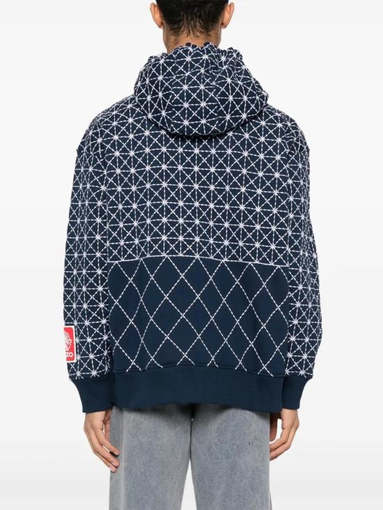  겐조 후드 티셔츠 FD65SW0654MB navy - KENZO