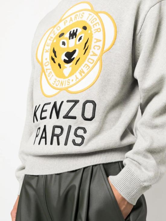  겐조 스웨터 FD65PU4293BB grey - KENZO