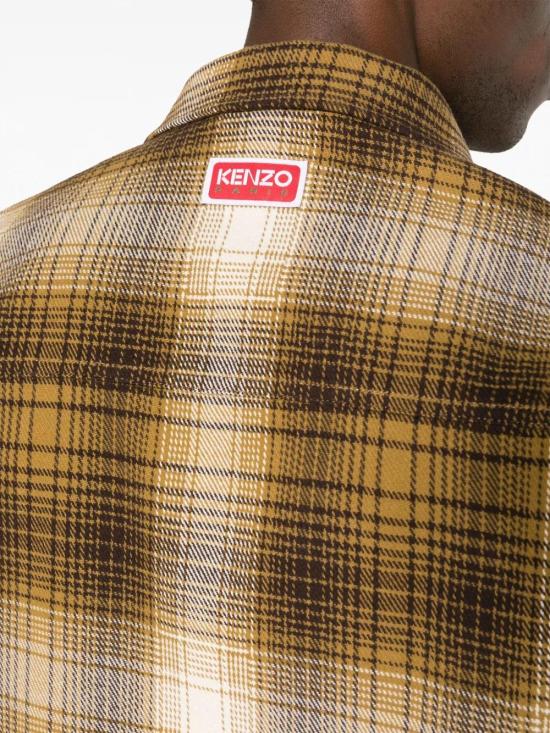  겐조 자켓 FD65BL2069GD coffee - KENZO