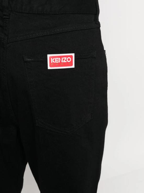  겐조 데님 숏팬츠 FD65DS3366C1 black - KENZO