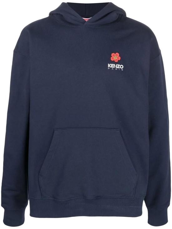  겐조 후드 티셔츠 FD55SW4444ME navy