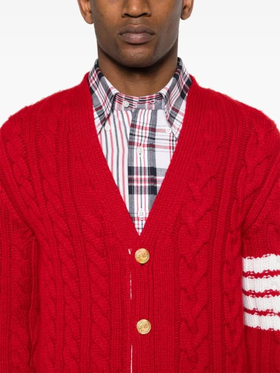  톰브라운 스웨터 MKC571AY2001 red - THOM BROWNE