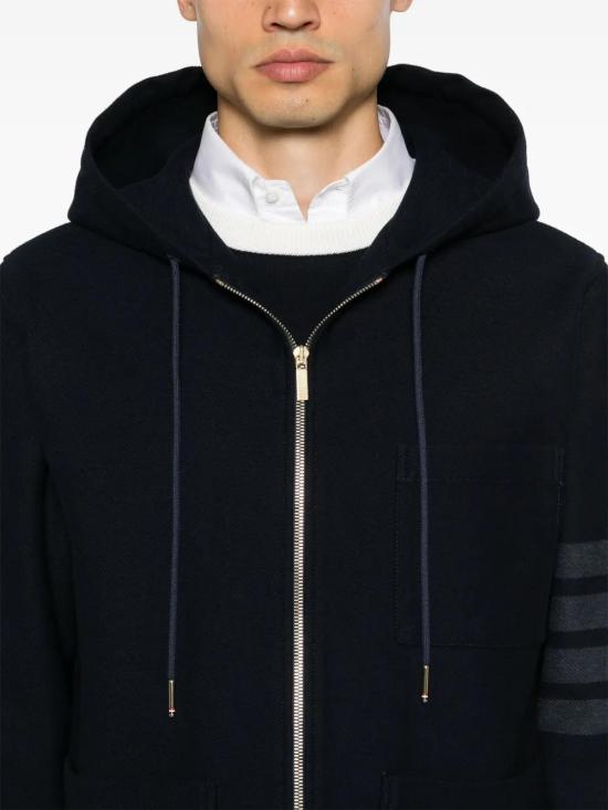  톰브라운 자켓 MJT509A06772 navy - THOM BROWNE