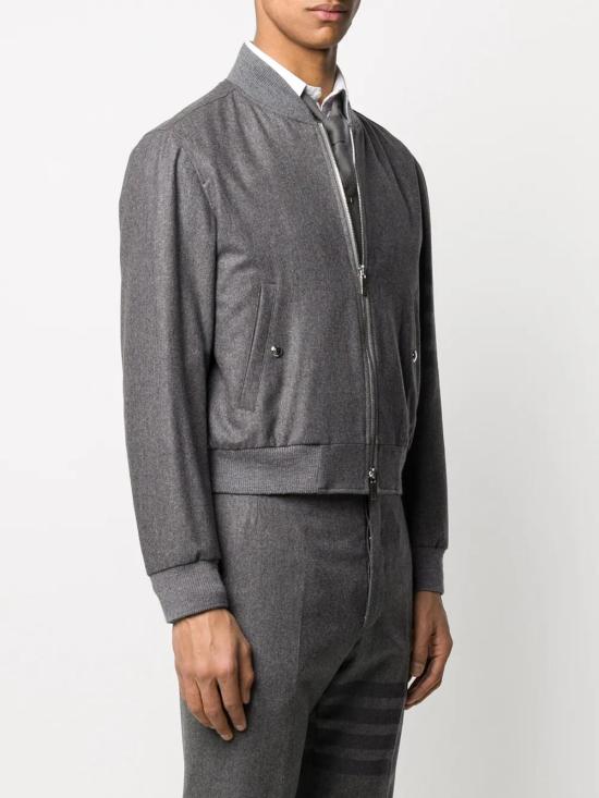  톰브라운 봄버 자켓 MJO030A06303 grey - THOM BROWNE