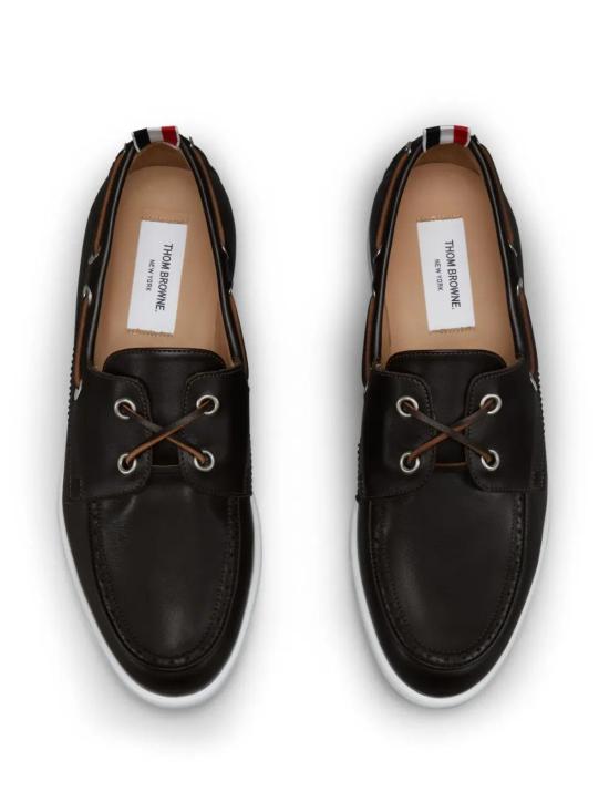  톰브라운 로퍼 MFF006BL0100 dark brown - THOM BROWNE