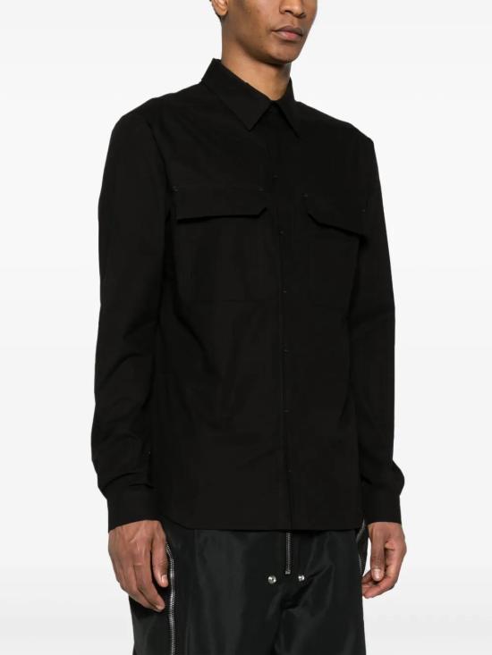  릭 오웬스 긴팔 셔츠 RU01D3291P - RICK OWENS