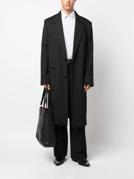  생로랑 긴팔 셔츠 564269Y1H49 blue - SAINT LAURENT