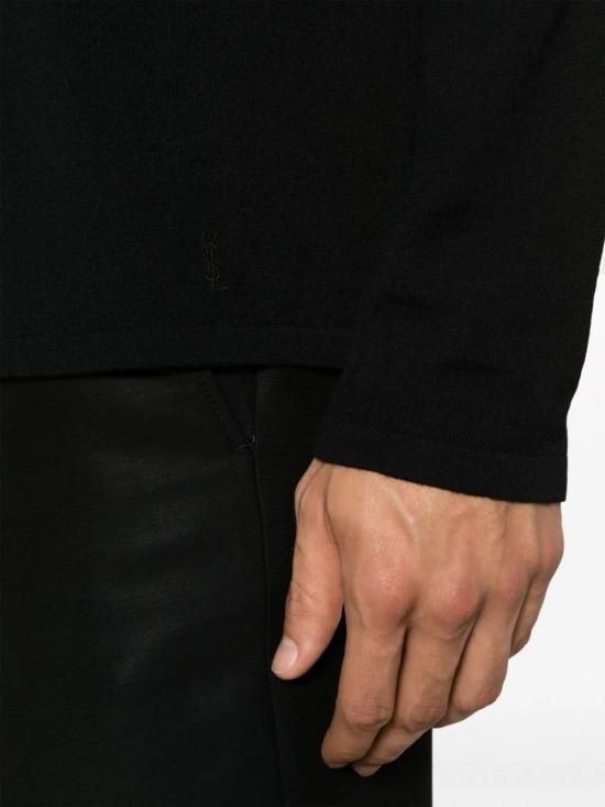  생로랑 스웨터 754968Y75YW black - SAINT LAURENT