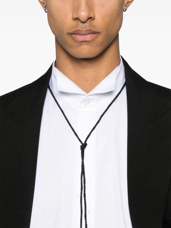  생로랑 긴팔 셔츠 819673Y1H48 white - SAINT LAURENT