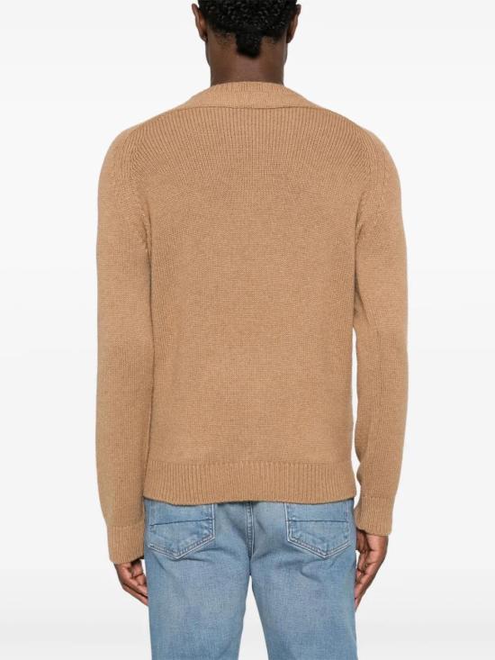  생로랑 긴팔 티셔츠 603088YALK2 camel - SAINT LAURENT