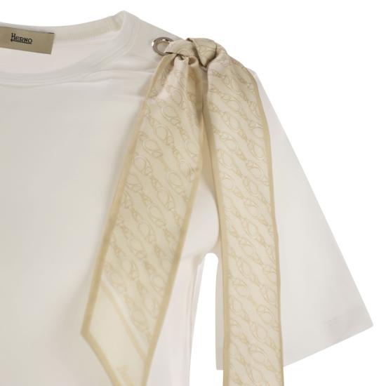 25SS 에르노 반팔 티셔츠 JG000276D MILK - HERNO