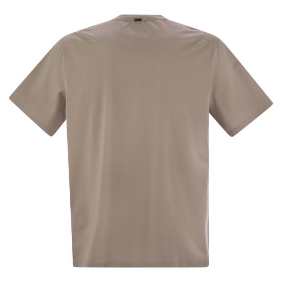 25SS 에르노 반팔 티셔츠 JG000174U BEIGE - HERNO