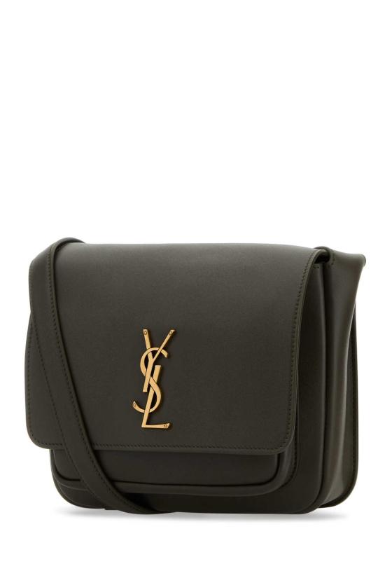 25FW 생로랑 니키 사첼 레더백 718556AAD39 3212 Green - SAINT LAURENT