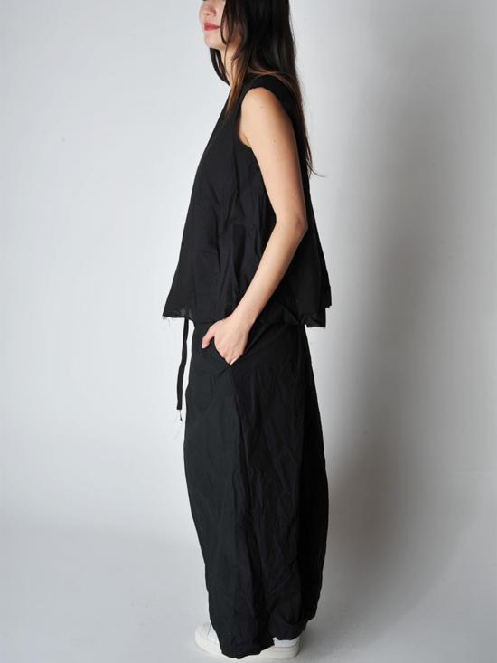  SCHA 롱 스커트 샤 백 플리츠 트위스트 - OTHER BRANDS