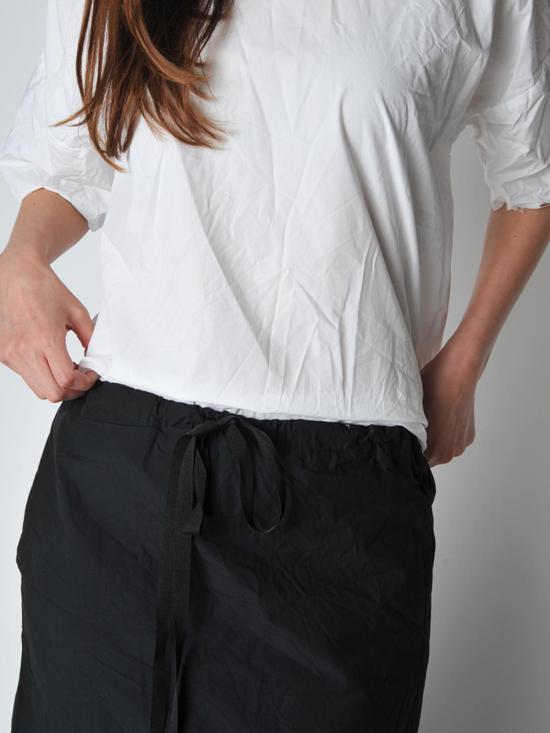  SCHA 롱 스커트 샤 백 플리츠 트위스트 - OTHER BRANDS