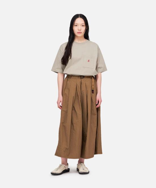  그라미치 스트레이트 팬츠 나일론 플레어  코요테 - GRAMICCI