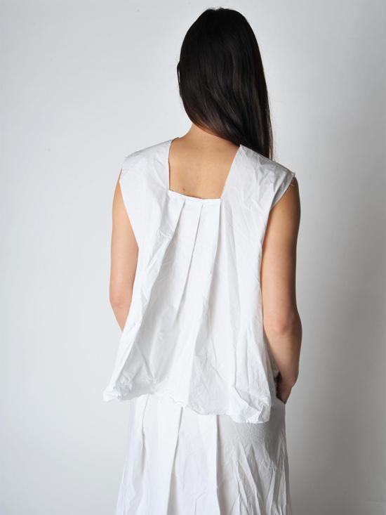  SCHA 롱 스커트 샤 백 플리츠 트위스트 - OTHER BRANDS