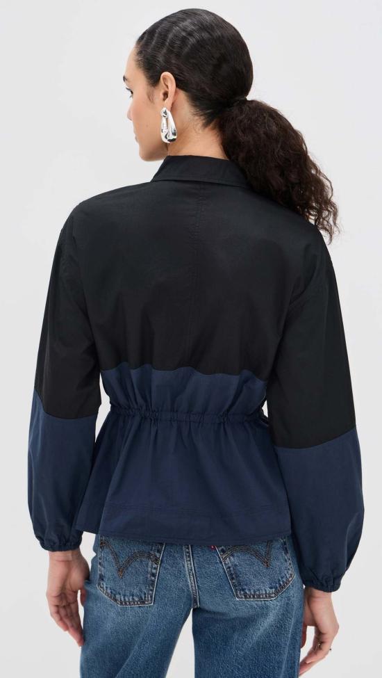  울라 존슨 자켓 Ulla Johnson Arlo 재킷 Twilight Colorblock - ULLA JOHNSON