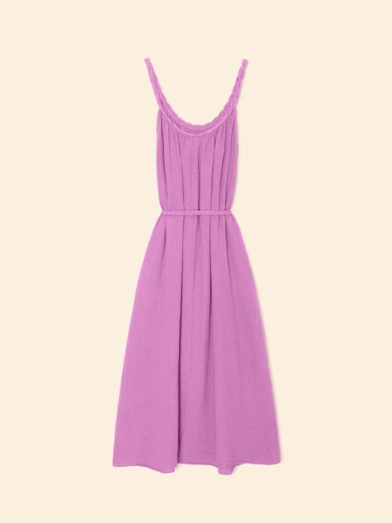  시레나 롱 원피스 브레이든 드레스 퍼플 오키드 - XIRENA