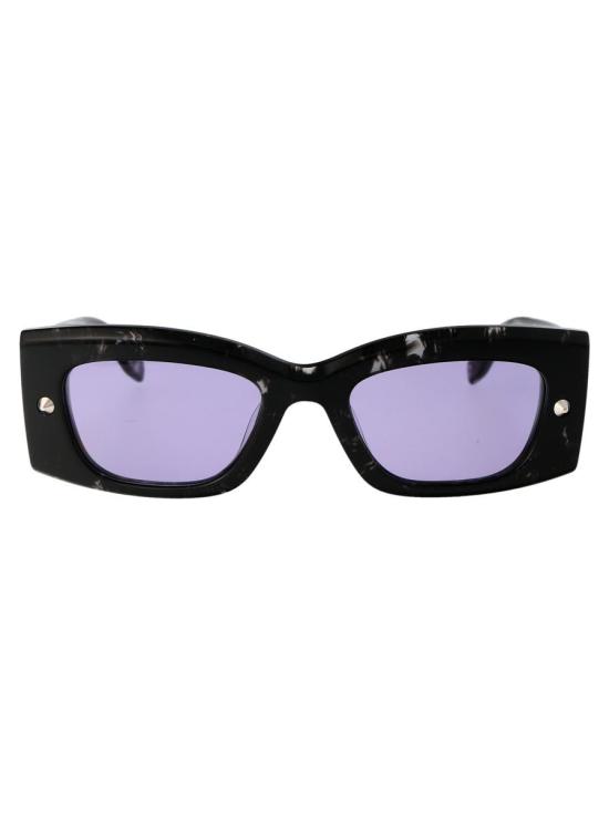 25SS 알렉산더 맥퀸 선글라스 AM0426S 003 SUNGLASSES 003 HAVANA HAVANA VIOLET