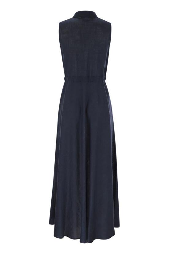 25SS 에르노 미디 원피스 AB000028D12689 9210 BLUE - HERNO