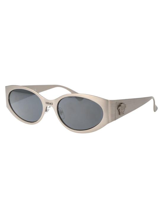 25FW 베르사체 안경 0VE2263 12666G SUNGLASSES 12666G MATTE SILVER - VERSACE