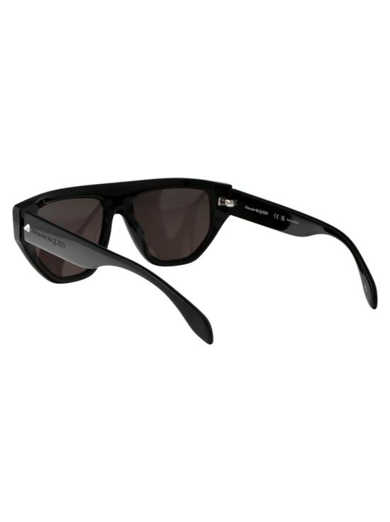 25SS 알렉산더 맥퀸 선글라스 AM0408S 001 SUNGLASSES 001 BLACK BLACK GREY - ALEXANDER MCQUEEN