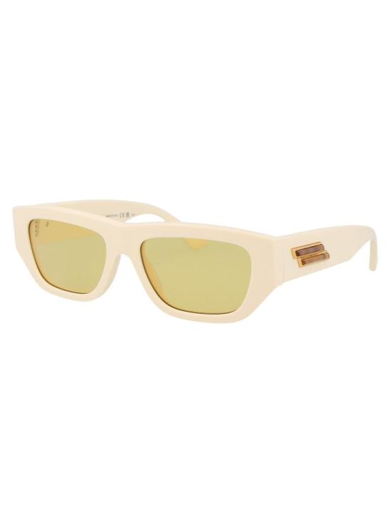 25FW 보테가베네타 안경 BV1252S 003 SUNGLASSES 003 IVORY IVORY YELLOW - BOTTEGA VENETA
