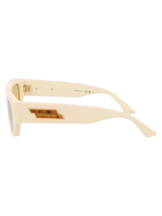 25FW 보테가베네타 안경 BV1252S 003 SUNGLASSES 003 IVORY IVORY YELLOW - BOTTEGA VENETA