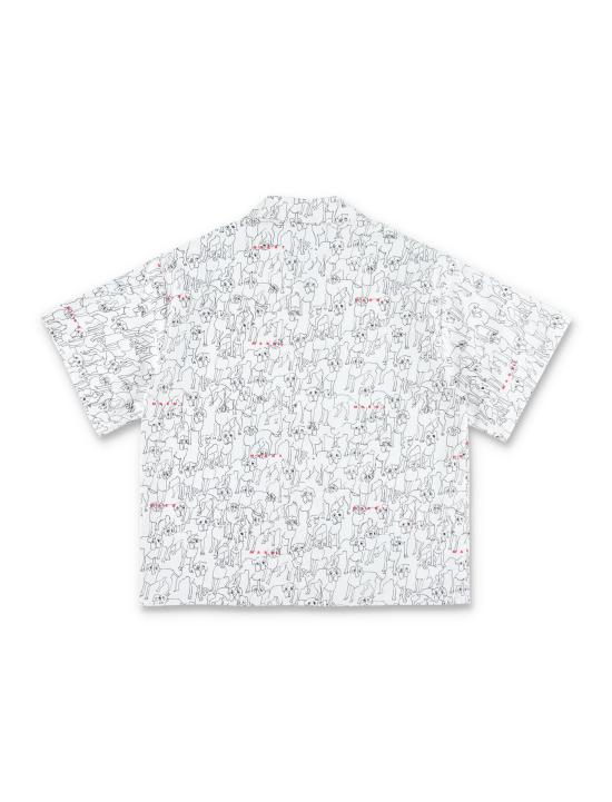 25SS [키즈] 마르니 셔츠 M01373M00U8 0M100 WHITE - MARNI