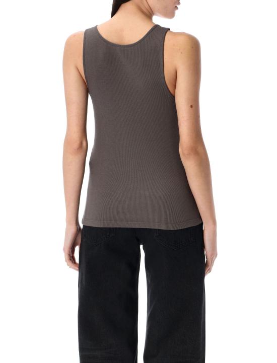 25SS 생로랑 민소매 티셔츠 823603Y37EC 1472 ANTHRACITE - SAINT LAURENT