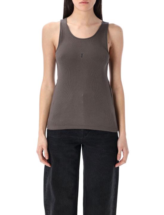 25SS 생로랑 민소매 티셔츠 823603Y37EC 1472 ANTHRACITE