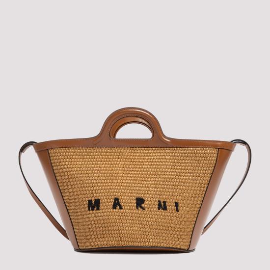 25SS 마르니 숄더백 BMMP0068Q0 P3860 00M50 RAW SIENNA BROWN - MARNI