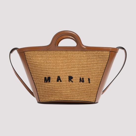 25SS 마르니 숄더백 BMMP0068Q0 P3860 00M50 RAW SIENNA BROWN - MARNI