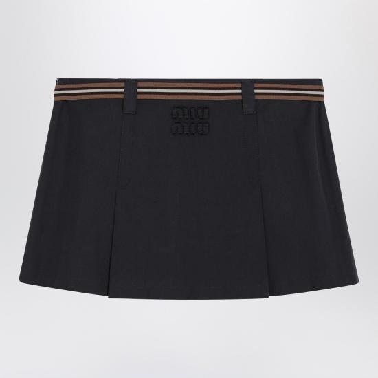 25SS 미우미우 숏 스커트 MG2406OOO12NS Multicolor - MIU MIU