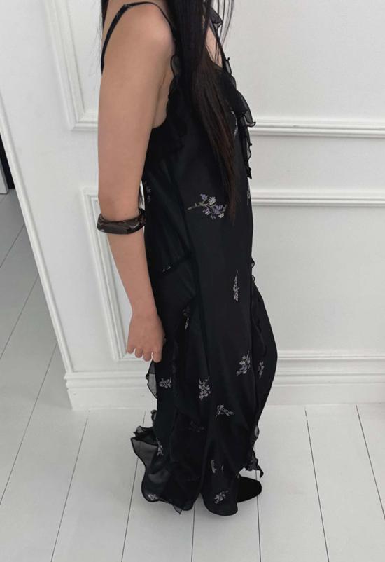  더 엔케이씨 스토어 숏 원피스 Nkc 스토어 델릴라 드레스 블랙 - The NKC Store