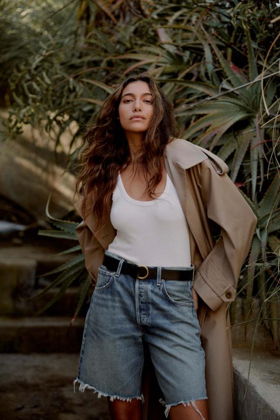  시티즌 오브 휴머니티 데님 숏팬츠 인류의 시민 아일라 쇼트 바빌로니아 - CITIZEN OF HUMANITY