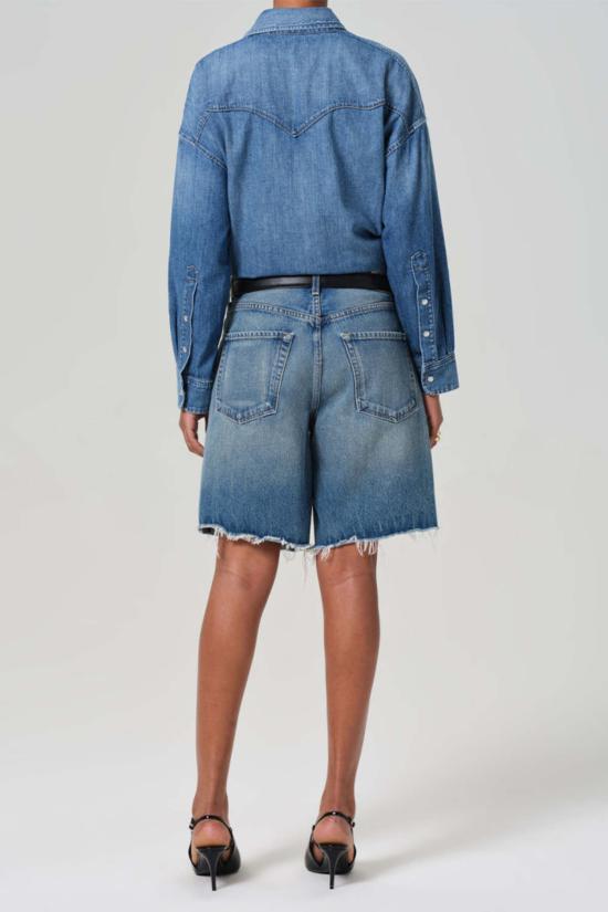  시티즌 오브 휴머니티 데님 숏팬츠 인류의 시민 아일라 쇼트 바빌로니아 - CITIZEN OF HUMANITY