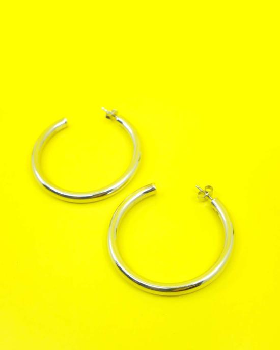  르메르 이어링 클래식 후프 실버 - LEMAIRE