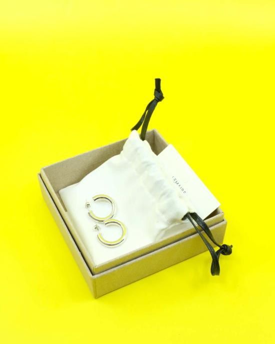  르메르 이어링 클래식 후프 실버 - LEMAIRE