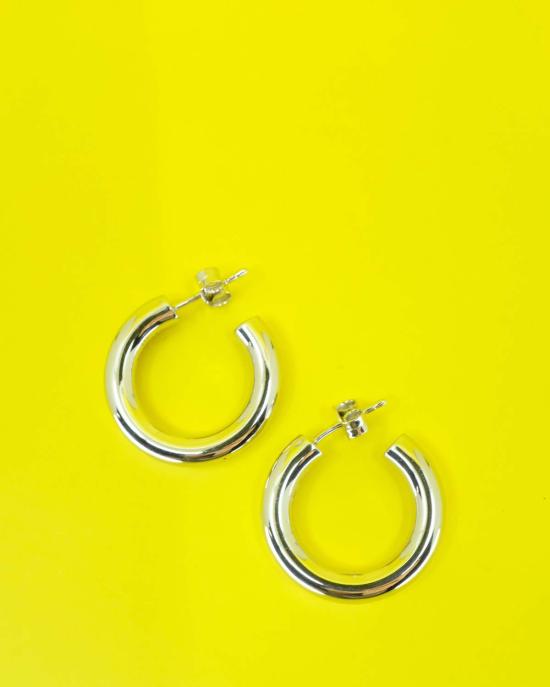  르메르 이어링 클래식 후프 실버 - LEMAIRE