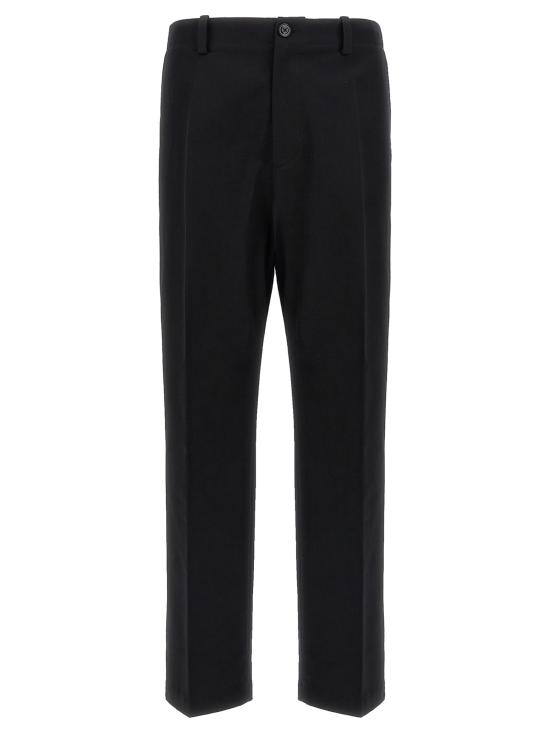 25SS 몽클레어 스트레이트 팬츠 K109U2A00001M5134999 Black