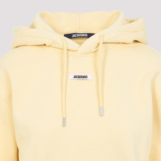 25SS 자크뮈스 후드 티셔츠 24E241JS162 2341 131 LIGHT BEIGE 2 - JACQUEMUS