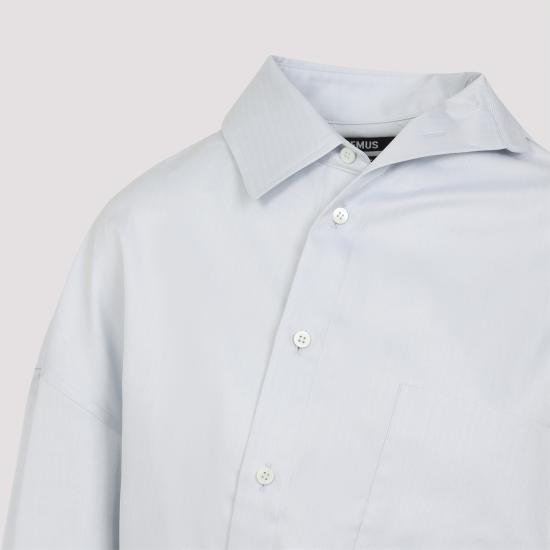 25SS 자크뮈스 셔츠 25E251SH086 1726 910 LIGHT GREY - JACQUEMUS