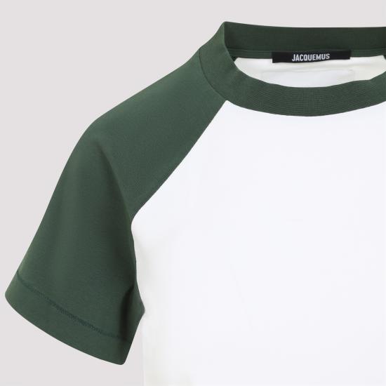 25SS 자크뮈스 반팔 티셔츠 25E251JS205 2031 050 MULTI GREEN - JACQUEMUS