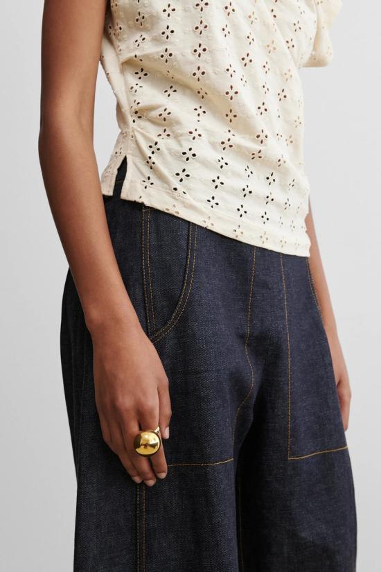  라치 반지 레이첼 코미 XL 범프 링 골드/실버 - RACH