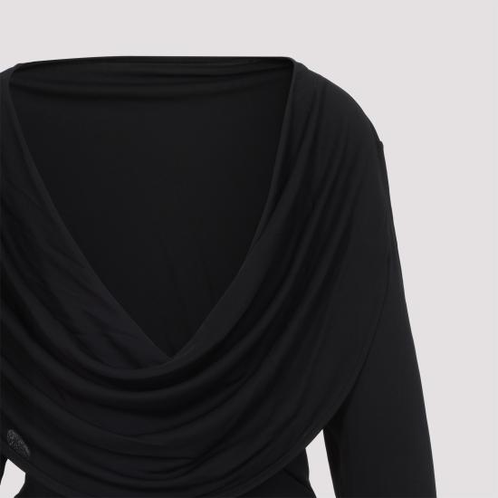 25SS 자크뮈스 숏 원피스 25E251DR240 1026 990 BLACK - JACQUEMUS