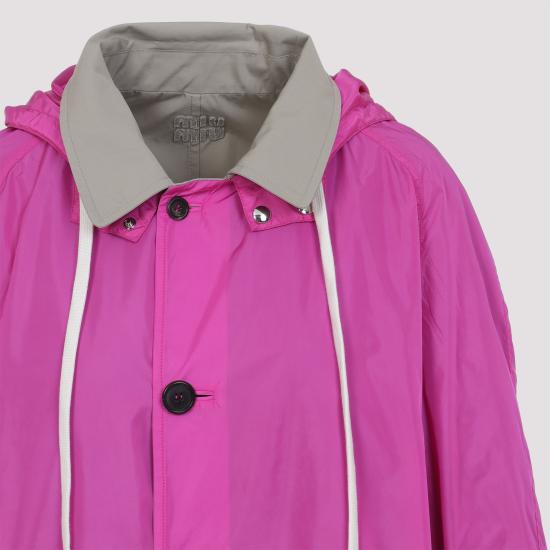 25SS 미우미우 코트 MS2087SBA1 163Q F04J0 ARGILLA AZALEA VIOLA - MIU MIU